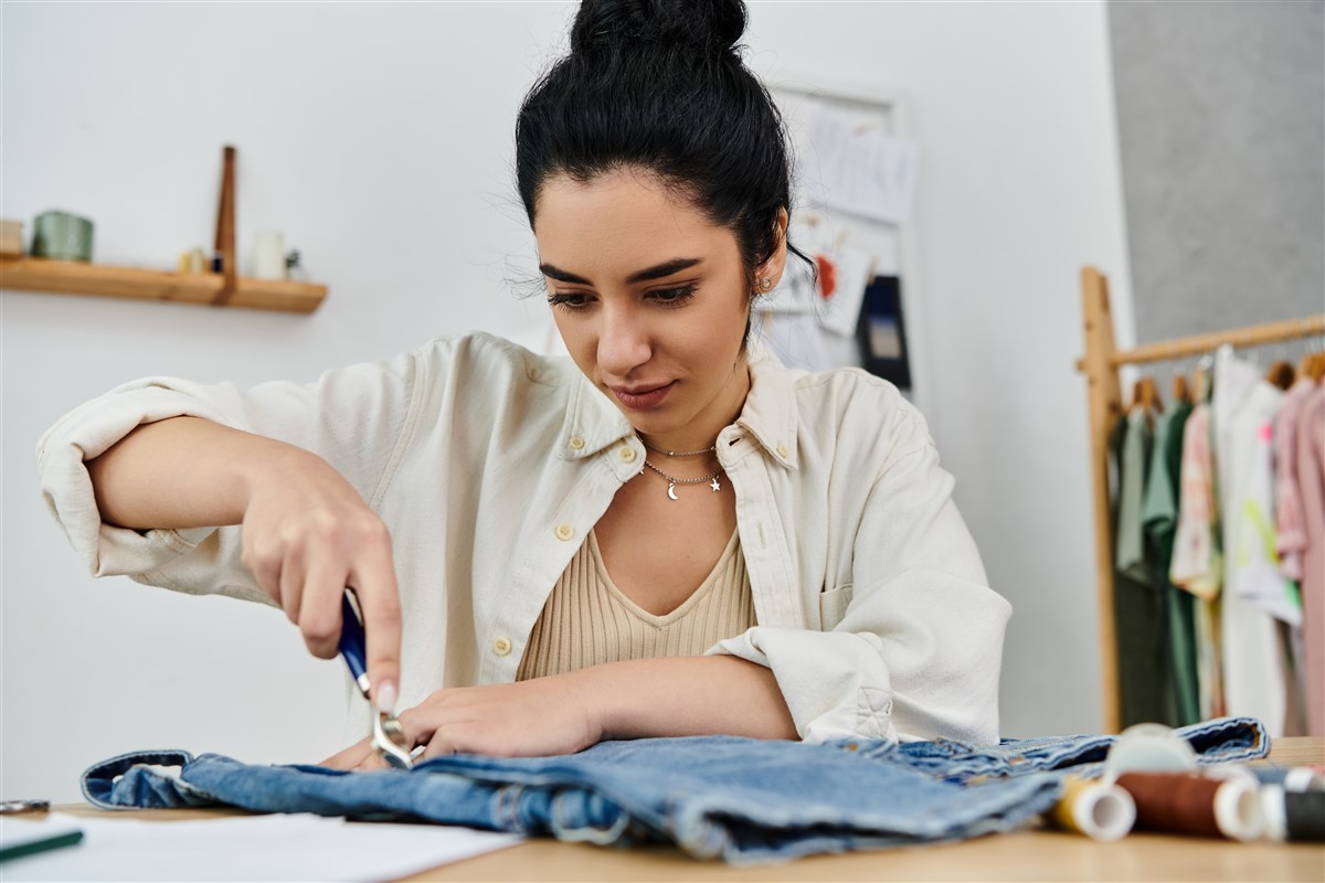 jeans éco-responsable à partir de déchets plastiques