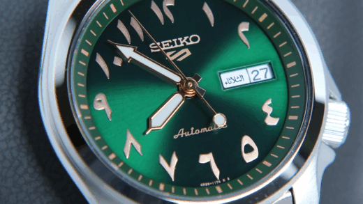 Seiko Arabic Dial Verte