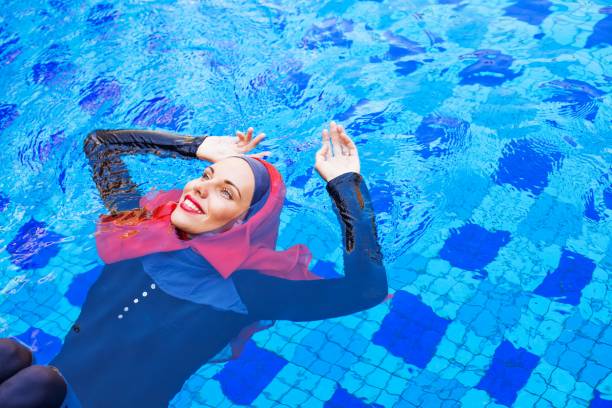  maillot de bain islamique été burkini couvrance