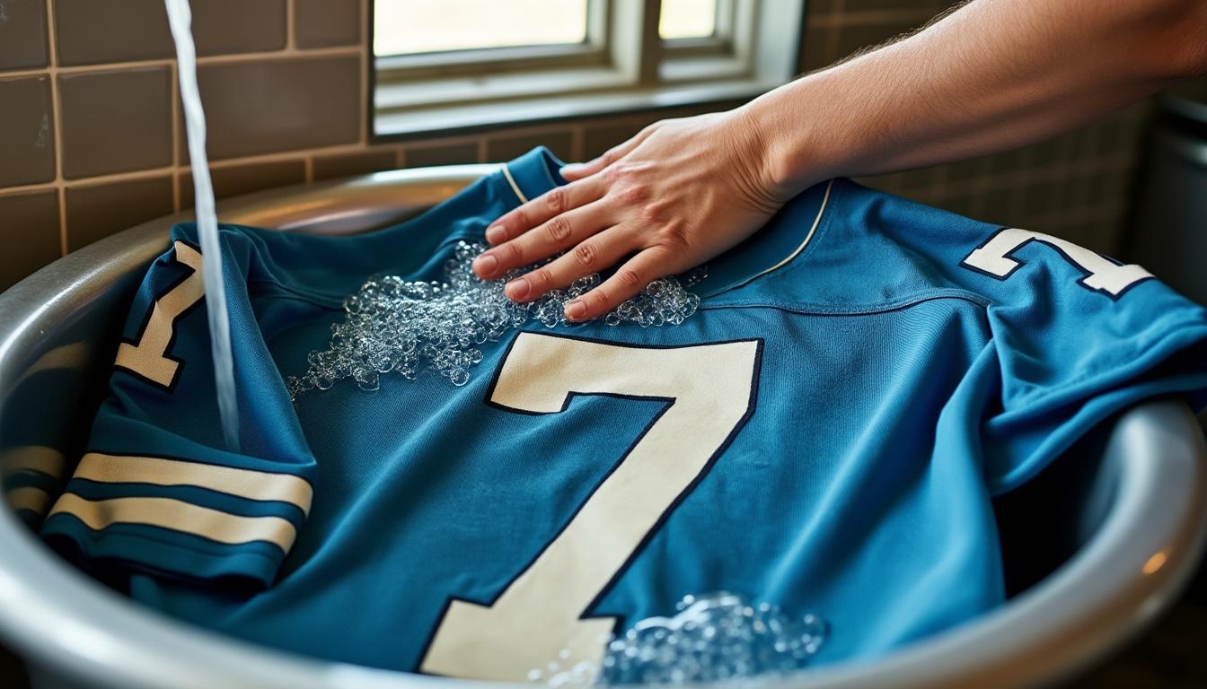 découvrez nos astuces pratiques pour laver votre maillot de foot et préserver ses couleurs éclatantes. apprenez à éviter les décolorations tout en maintenant la qualité de vos textiles sportifs.