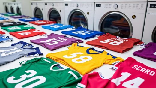 découvrez nos astuces incontournables pour laver votre maillot de foot tout en préservant ses couleurs éclatantes. évitez les décolorations et prolongez la durée de vie de votre équipement avec des conseils simples et efficaces.