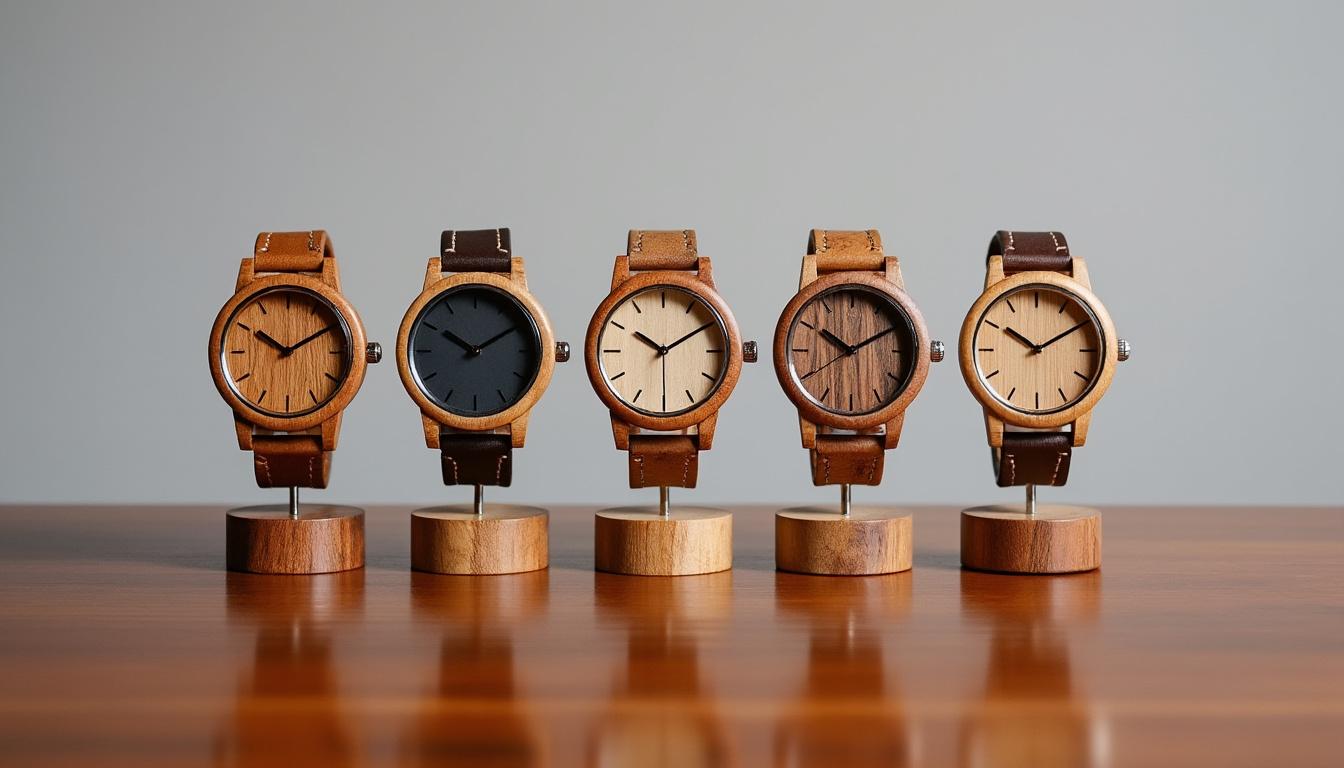découvrez les montres en bois jura, un parfait équilibre entre élégance et durabilité. adoptez un style de vie écoresponsable avec ces accessoires uniques qui allient esthétisme et respect de l'environnement, tout en mettant en avant la beauté naturelle du bois.