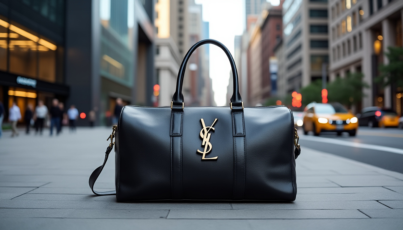 découvrez le duffle de saint laurent, un sac élégant et polyvalent qui s’adapte à toutes les occasions. alliant style raffiné et praticité, il est l’accessoire incontournable pour sublimer chacune de vos tenues.