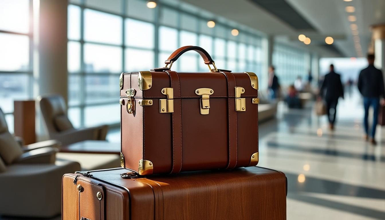 découvrez le style intemporel du mini trunk de mark cross, l'accessoire chic et élégant qui sublime toutes vos tenues lors de vos événements et occasions spéciales.