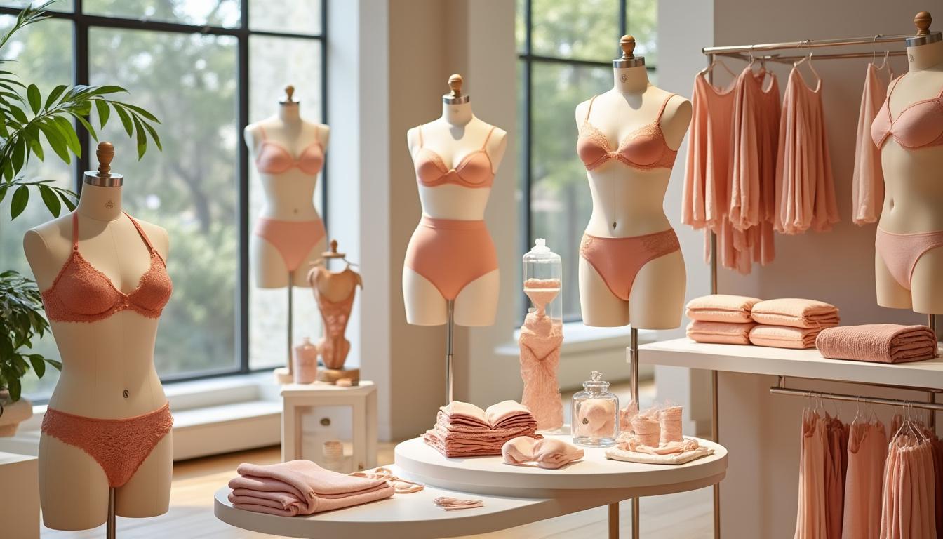 découvrez peach underwear, la marque lyonnaise de lingerie responsable qui conjugue parfaitement confort, élégance et éthique. craquez pour des dessous durables et stylés, conçus avec soin pour sublimer toutes les femmes.