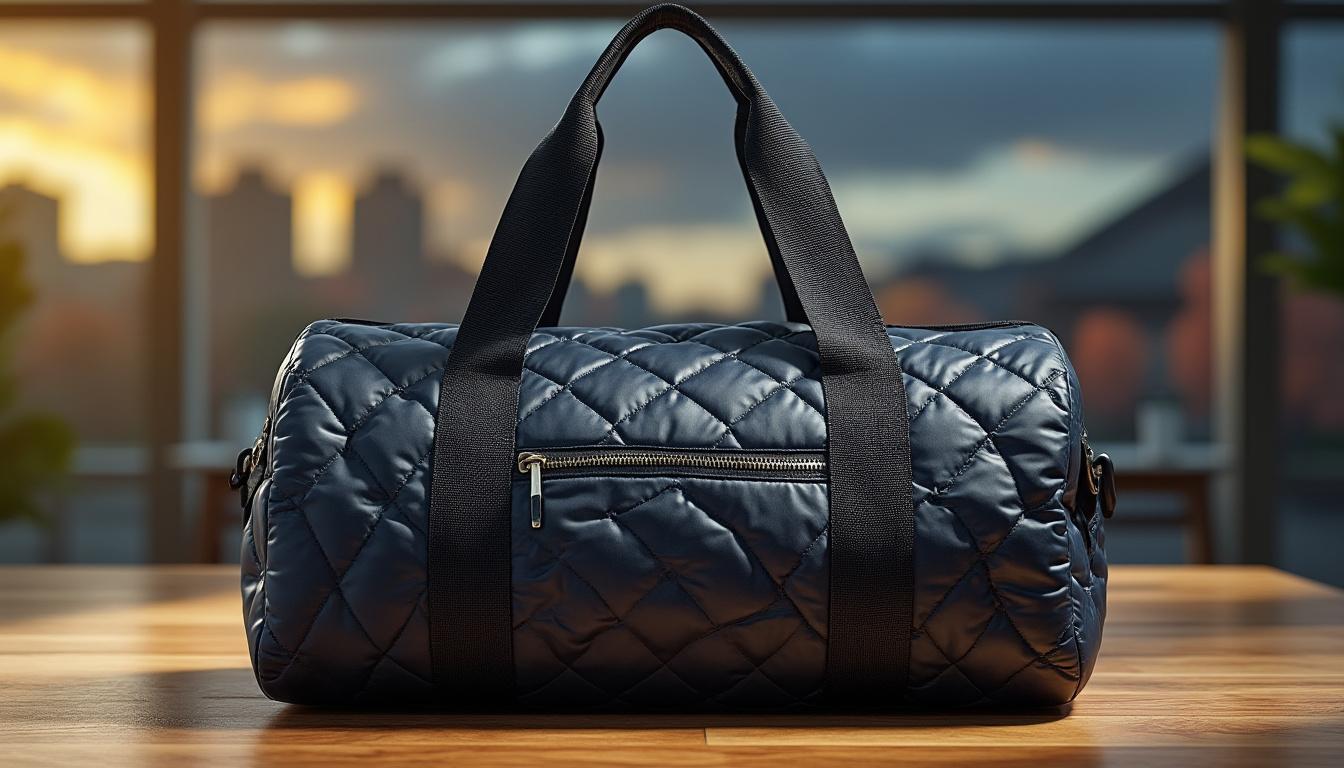découvrez pourquoi le cabas matelassé façon sac de sport s'impose comme l'accessoire tendance et pratique à adopter absolument dans votre garde-robe. polyvalent, stylé et spacieux, il accompagnera toutes vos tenues.