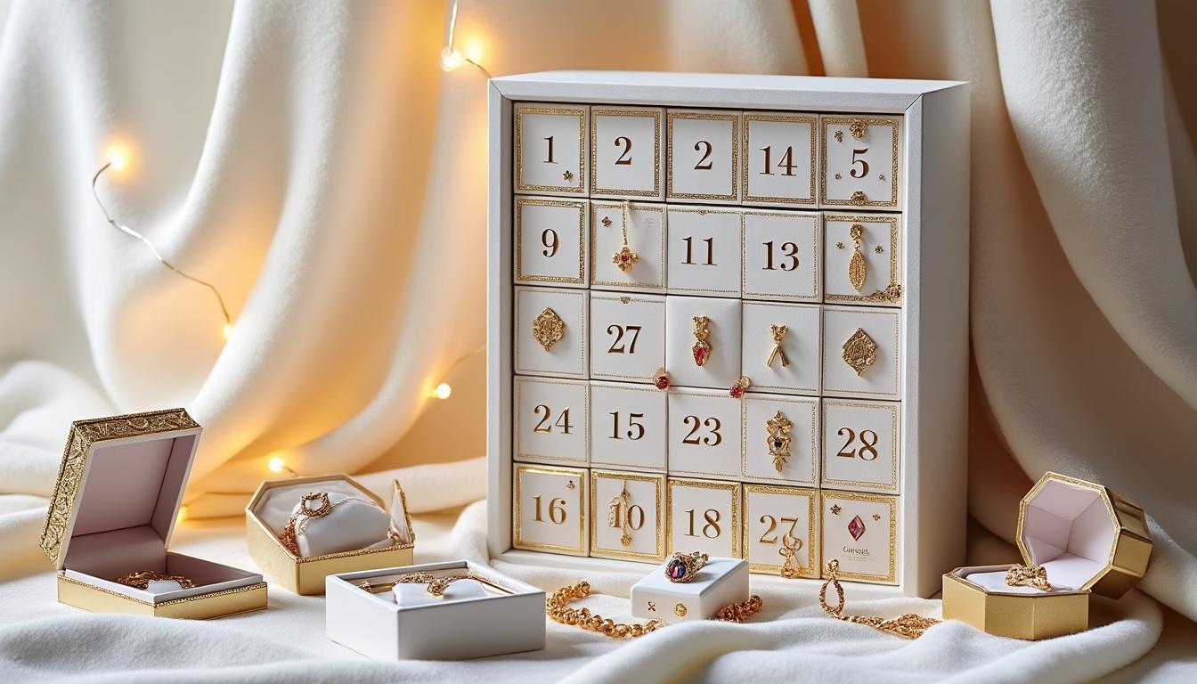 découvrez comment un calendrier de l'avent bijoux peut rendre votre attente de noël magique et élégante, jour après jour.