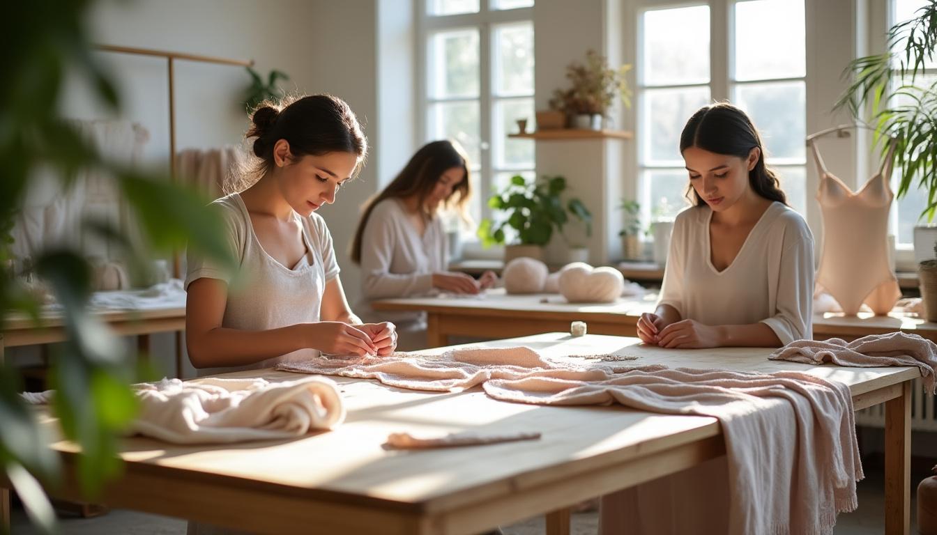 découvrez l'artisanat unique de meïla paris, alliant lingerie moderne et éthique pour un style responsable et élégant.