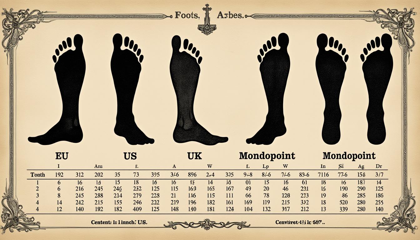 découvrez comment convertir facilement les tailles de chaussures entre le système européen (eu) et d'autres standards pour un ajustement parfait à chaque fois.