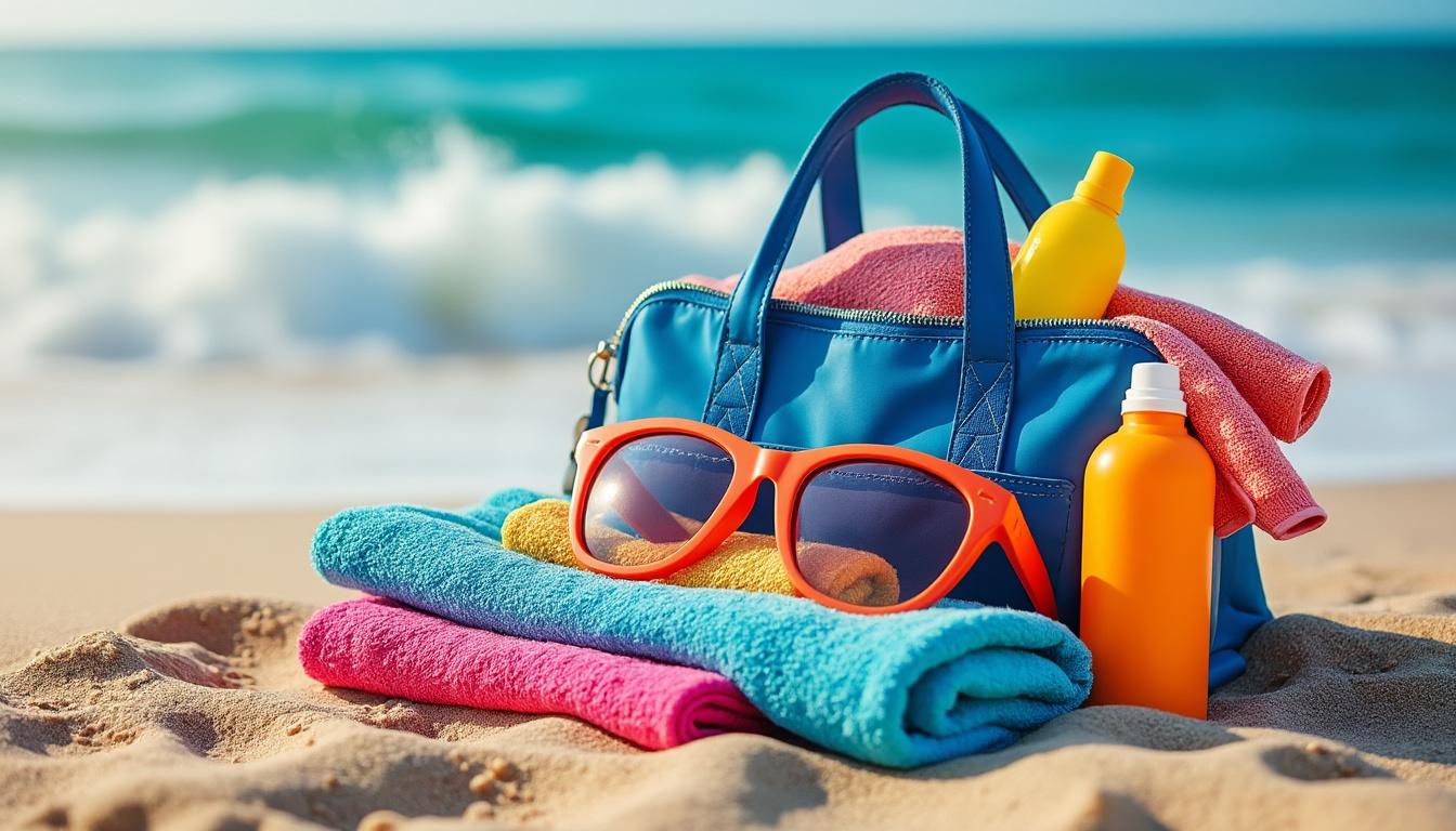 découvrez notre sélection des 10 meilleurs sacs de plage avec fermeture éclair, alliant style, praticité et sécurité pour vos journées ensoleillées.