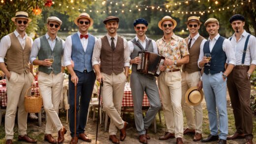 découvrez 10 idées originales de déguisements guinguette pour homme à essayer, parfaites pour vos fêtes et événements vintage avec style et authenticité.