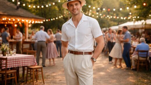 découvrez notre guide complet pour choisir votre tenue guinguette homme des années 50, alliant style vintage et élégance décontractée pour vos soirées rétro.