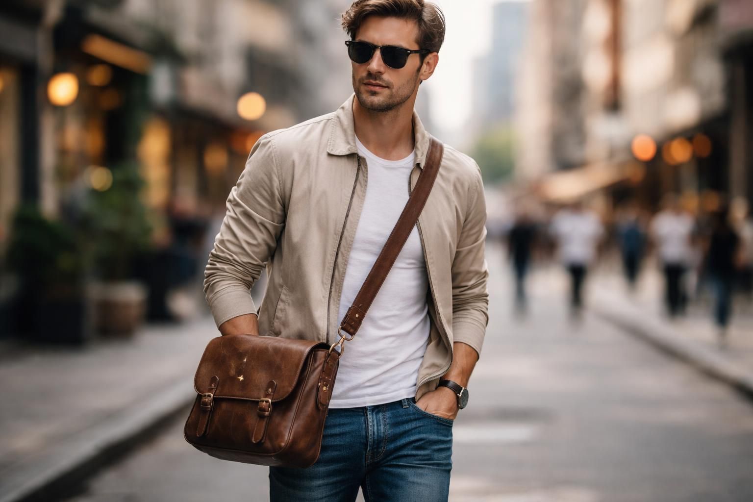 découvrez la besace homme, l'accessoire incontournable pour un style urbain et branché, alliant praticité et élégance au quotidien.