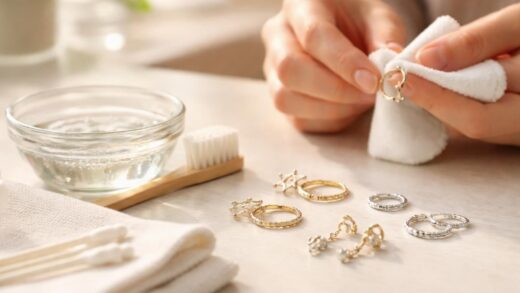 découvrez des astuces pratiques et faciles pour nettoyer efficacement vos boucles d’oreilles et les garder brillantes comme neuves.