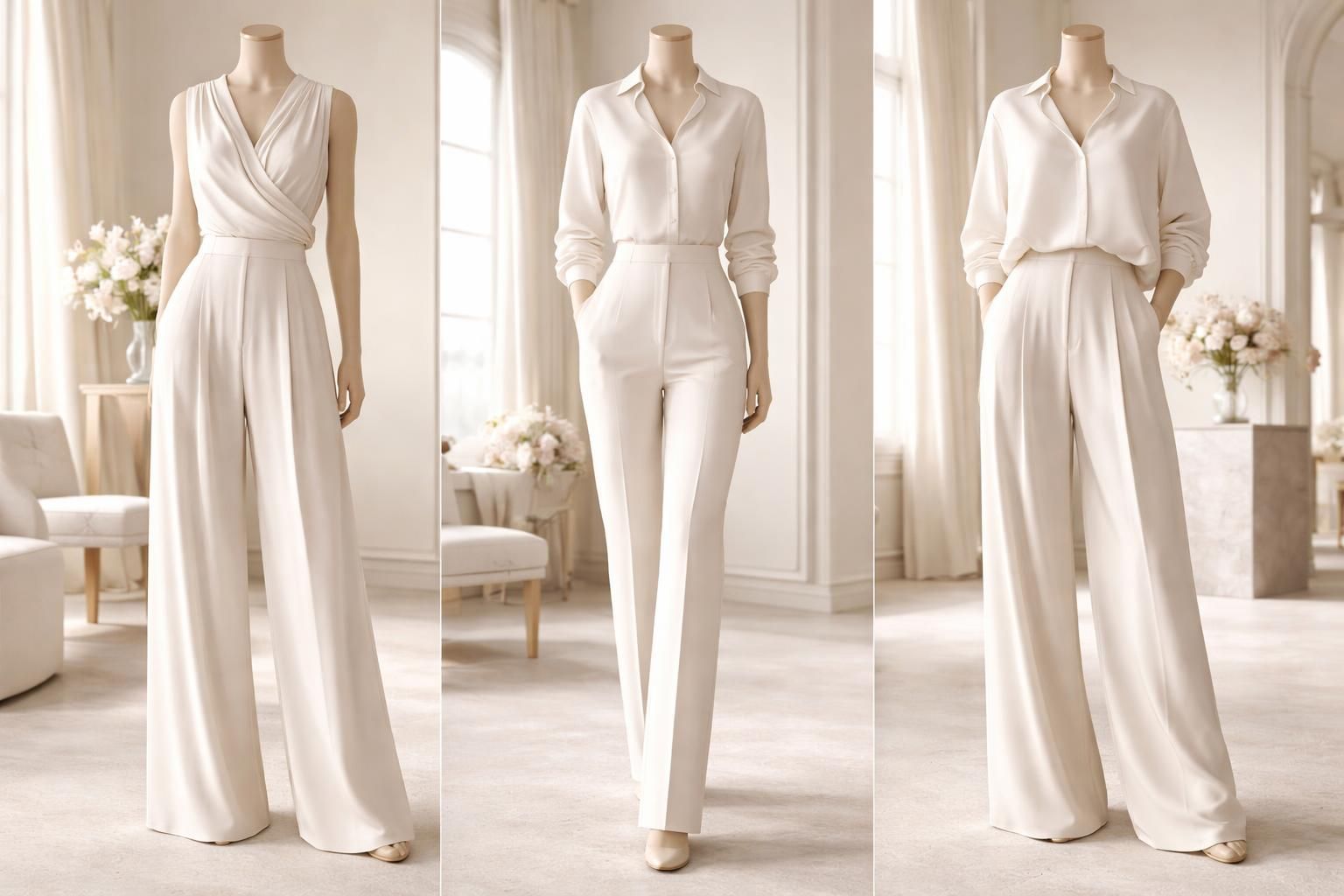 découvrez comment choisir l'ensemble pantalon cérémonie idéal en optant pour une coupe fluide, cintrée ou oversized, selon votre style et votre silhouette.