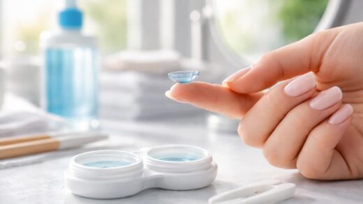 découvrez nos conseils d'utilisation pour les lentilles bleues afin de les porter confortablement et en toute sécurité.