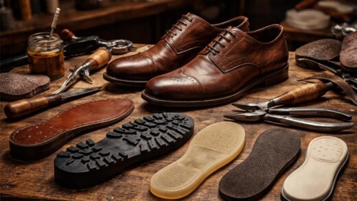 découvrez quelle semelle choisir pour réparer efficacement vos chaussures de ville et prolonger leur durée de vie avec style et confort.