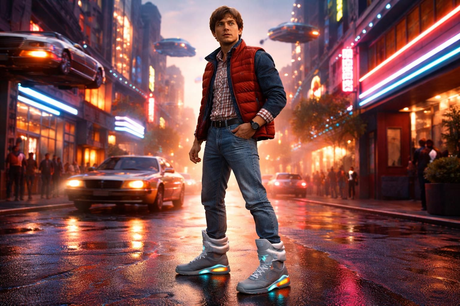 découvrez l'incroyable collaboration entre marty mcfly et nike, une alliance mythique qui a marqué l'histoire de la culture pop et de la mode.