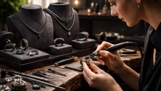 découvrez pourquoi l'or noirci séduit de plus en plus les créateurs de bijoux grâce à son élégance unique et son style moderne.