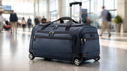 découvrez le sac de voyage à roulettes, l'accessoire parfait pour les voyageurs fréquents alliant praticité, mobilité et style pour vos déplacements.