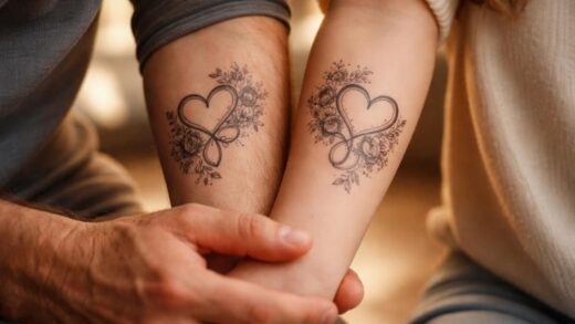 découvrez comment un tatouage père-fille symbolise un lien d'amour profond et intemporel, unissant les générations à travers un art chargé d'émotion.