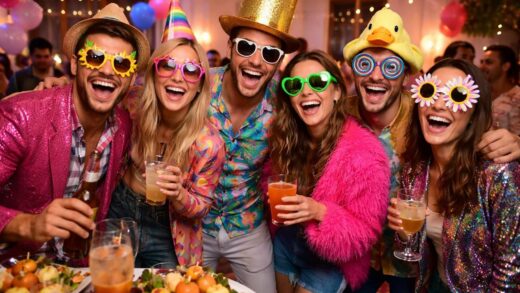 ajoutez une touche d'amusement à vos soirées avec un dress code original et créez des souvenirs inoubliables entre amis et famille.