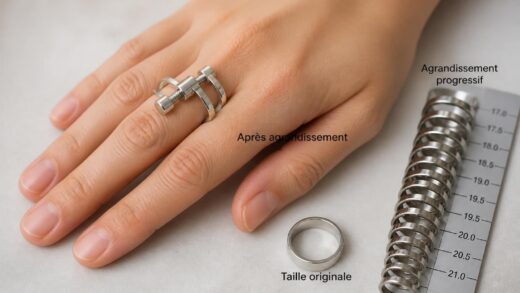 découvrez jusqu'à quelle taille une bague peut être agrandie avant l'achat, avec nos conseils pour choisir la bonne taille et éviter les erreurs.